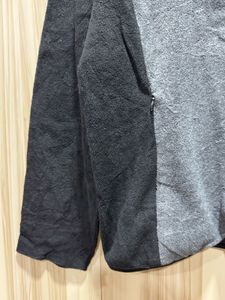GAP Athletic Classic Quarter Zip Grey Black Fleece