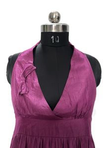 Purple Halter Sundress