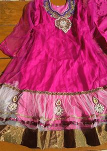 Pink Kurta Set &amp; Dupatta