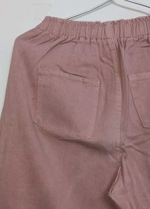 Cute Pink Wide Leg Pants