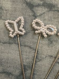 Pearl Hair Pins - Set of 5