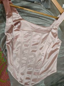 Urbanic Corset Top Champagne Color