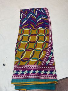 Elegant Patterned Saree