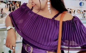 Beautiful Purple Dress For Sale.. Used Only Once
