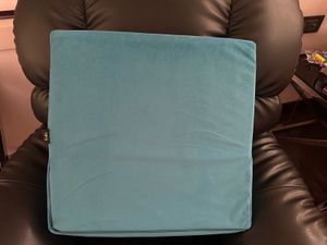 Teal Velvet Cushion