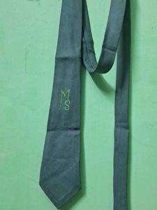 Stylish Grey Tie with Initials💙