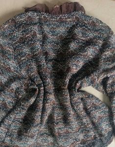 Vintage-Style Knit Cardigan