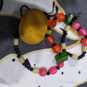 Used Bead  Necklace