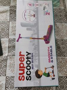 New Sealed Scooter Adjustable Heights