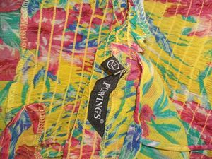 Floral Print Yellow Top