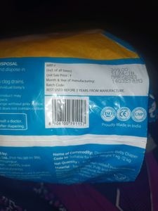 Supples M Size Diapers Pack Of 34