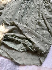 Green Long Sleeve Top