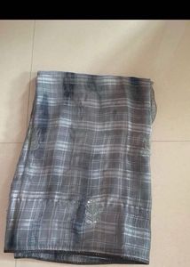 Pretty Grey Shaded Saree