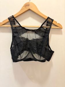 Beautiful Black Lace Under Wire Bralette