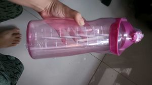 Pink Motivational Water Bottle