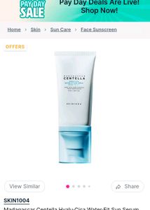 Hyalu‑Cica Water‑Fit Sun Serum SPF50+