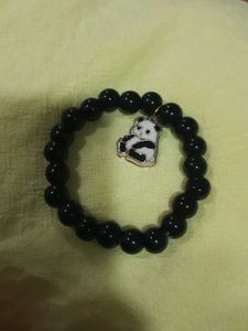 Black Panda Charm Bracelet