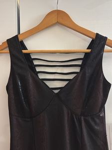 Little Black Dress with Strappy Back