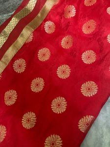 Combo Of Red And Yellow Dupatta