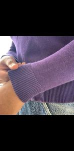 purple vintage sweatshirt / top