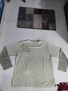 Striped Sleeve T-Shirt