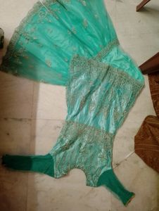 Lux Green Sharara