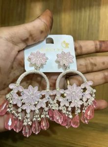 Pink Earrings