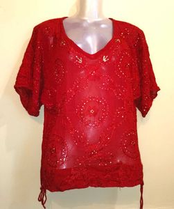 🎁Buy 2 Get 1 Free 🎁Size L/XL Red Embroidered To