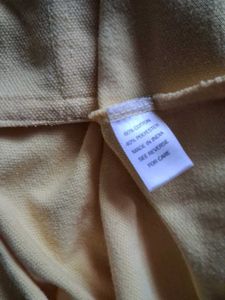 Celio Yellow Polo T-Shirt