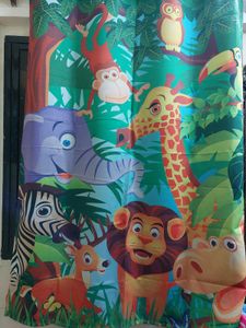 Kids Curtain Animal Print