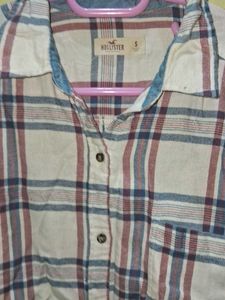 Hollister Plaid Flannel Shirt