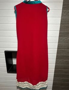Red Everyday Wear Kurta