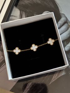 White Clover Bracelet Anti-tarnish