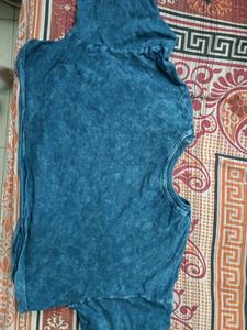 Blue Crop T-Shirt