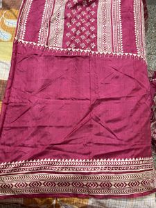 Used Katan Silk Saree for Sale