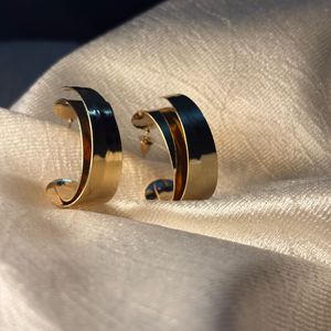 Gold Hoop Earrings