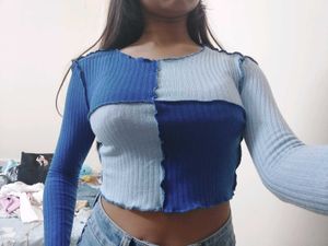 Inside Out Blue Top