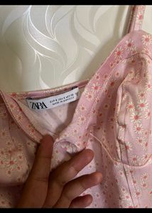 Zara Cami Floral Daisy Bodysuit 🌼💅