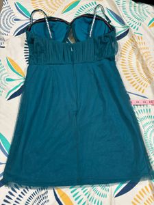 Birthday outfit Elegant sea blue Dress