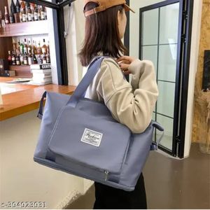 Blue Gym & Travel Bag
