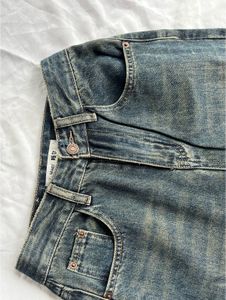 Trendy Wash Destressed Bootcut Jeans