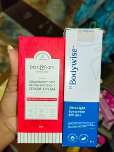 Bebodywise New Launch Sunscreen + Dot &amp; Key Strobe
