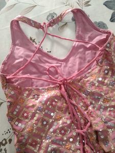 halter neck backless kurti