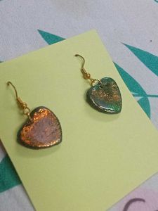 glitter Hearts Earrings