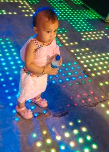 Pink Sequin Party Dress