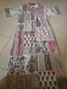 Patchwork Print Dress