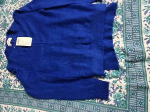 Blue Knit Sweater