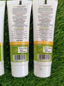 4 Pcs Mamaearth Ubtan Face Wash