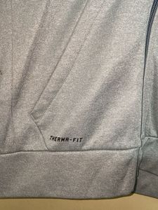 Nike Therma-FIT Gray Full-Zip Hoodie