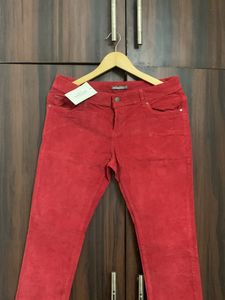 Red Corduroy Pants